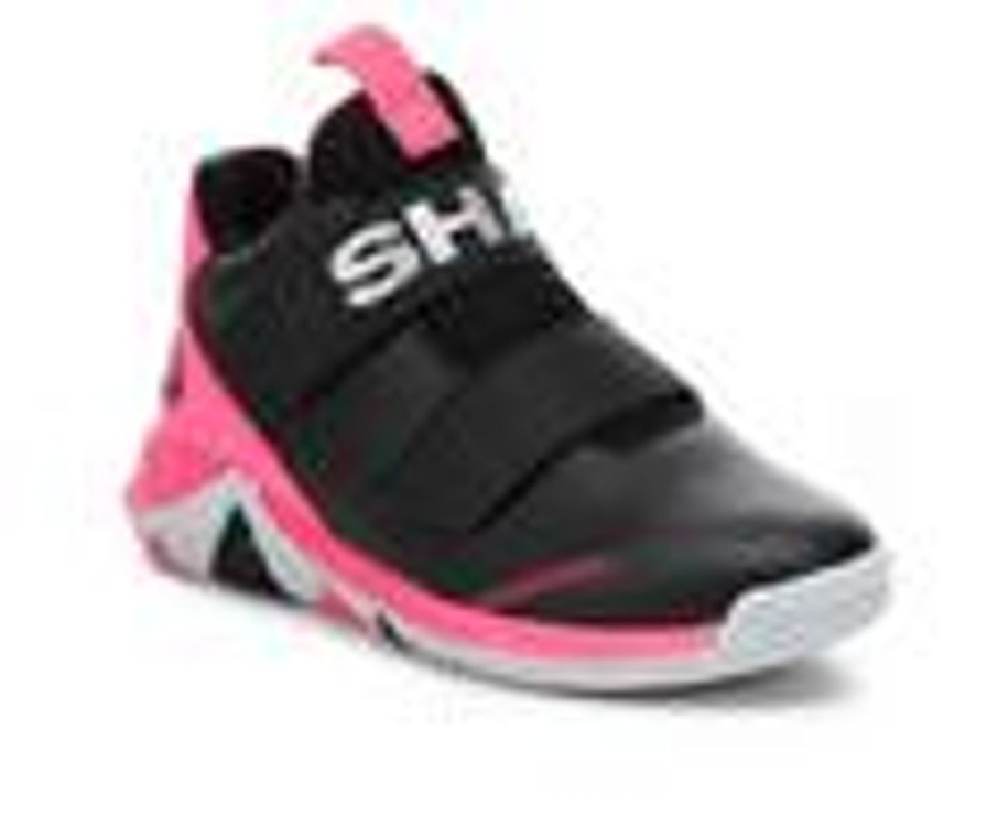 Kids Shaq Athletics & Sneakers | Kids' Shaq Little Kid & Big Kid Composite Basketball Shoes Black/Pink