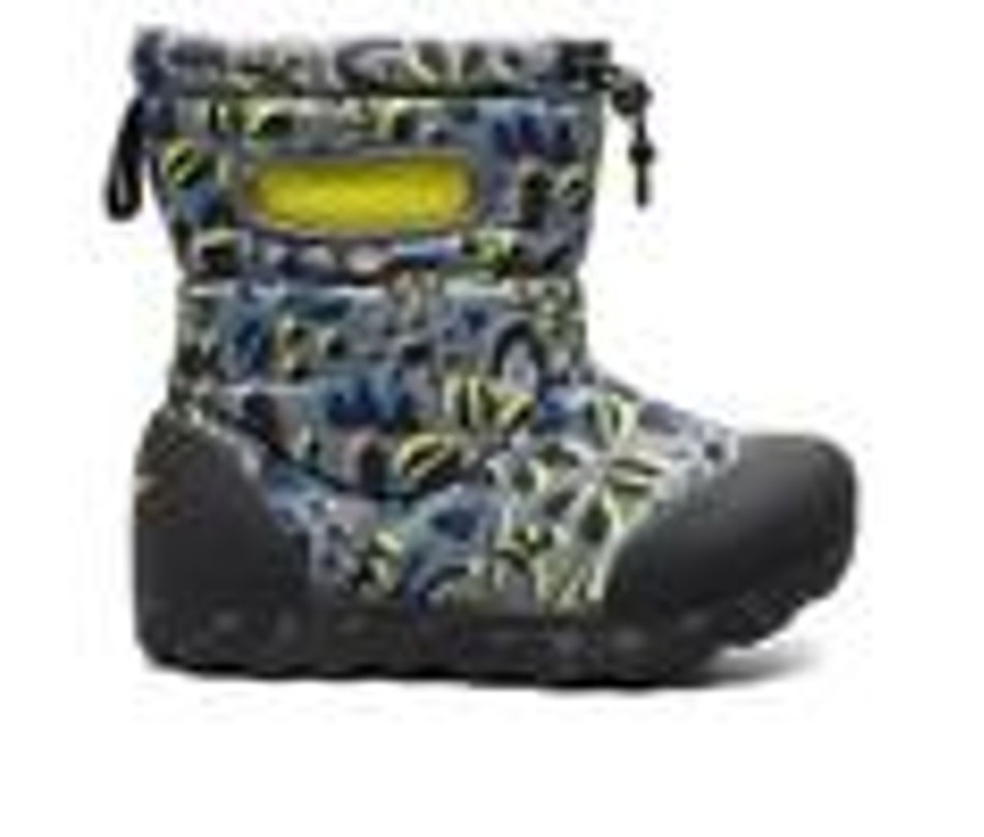 Kids Bogs Footwear Boots | Boys' Bogs Footwear Toddler & Little Kid Baby Bmoc Snow Boots Grey Mutli