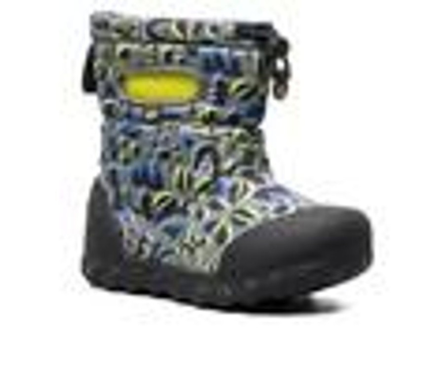 Kids Bogs Footwear Boots | Boys' Bogs Footwear Toddler & Little Kid Baby Bmoc Snow Boots Grey Mutli