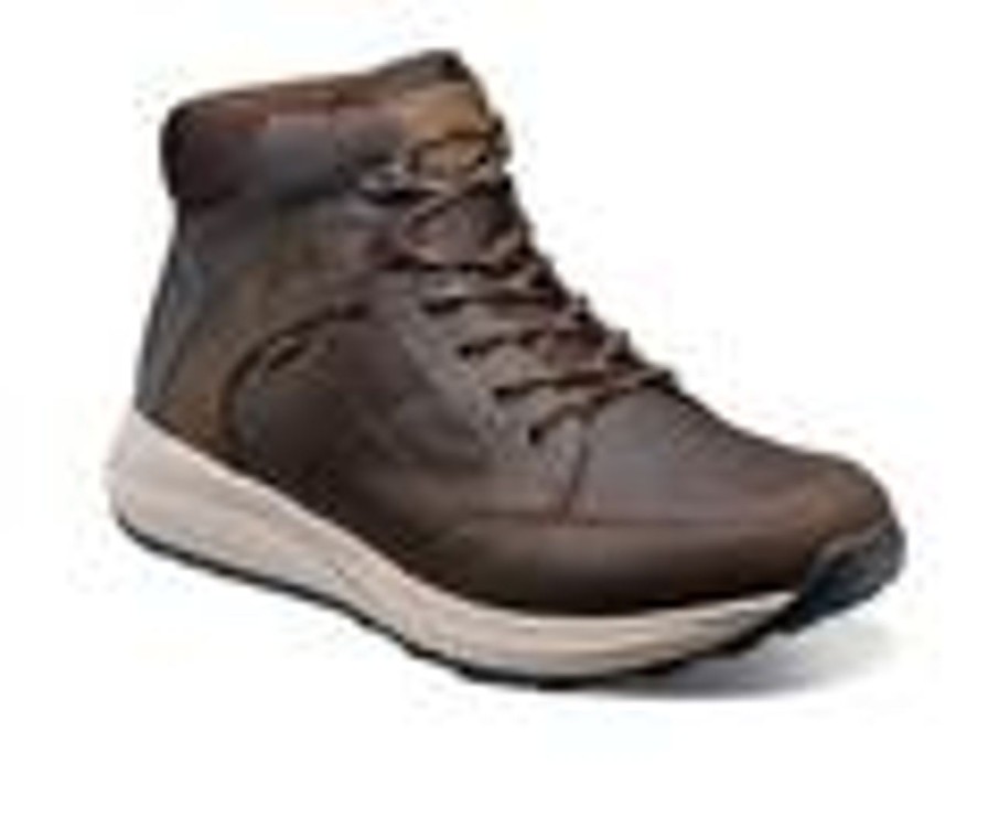 Men Nunn Bush Hiking And Hunting | Men'S Nunn Bush Excursion Waterproof Moc Toe Hiking Boots Brown Cr Horse