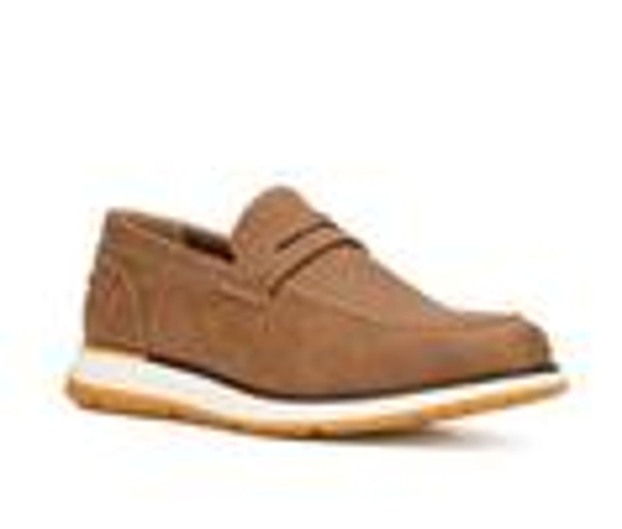 Men New York and Company Loafers And Slip-Ons | Men'S New York And Company Ronan Penny Loafers Tan