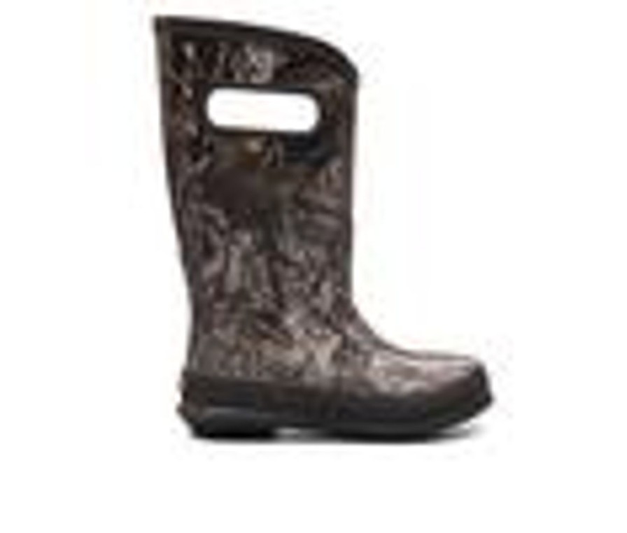 Kids Bogs Footwear Boots | Boys' Bogs Footwear Little Kid & Big Kid Rainboot Plush Mossy Oak