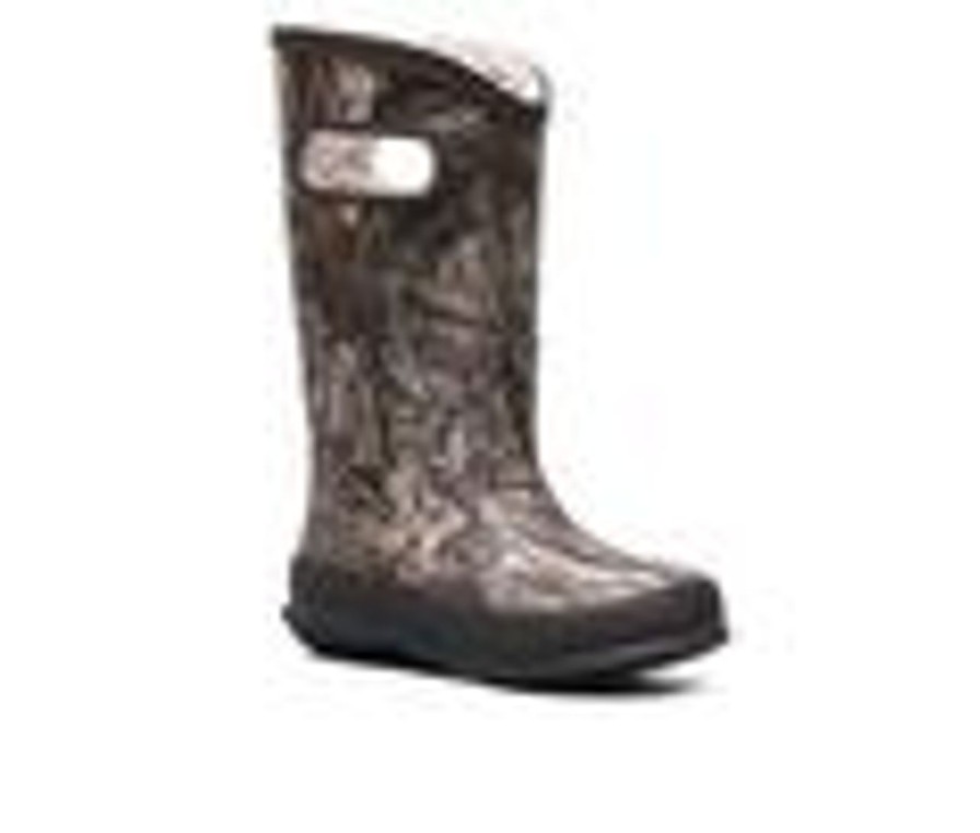 Kids Bogs Footwear Boots | Boys' Bogs Footwear Little Kid & Big Kid Rainboot Plush Mossy Oak