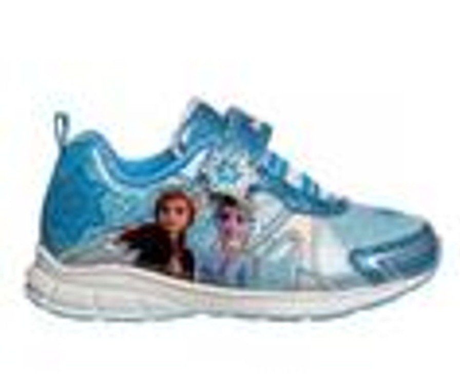 Kids Disney Casual | Girls' Disney Toddler & Little Kid Ch18126C Frozen Ii Light-Up Sneakers Blue