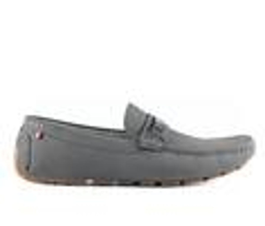 Men Tommy Hilfiger Loafers And Slip-Ons | Men'S Tommy Hilfiger Ayele Slip-On Shoes Dark Grey