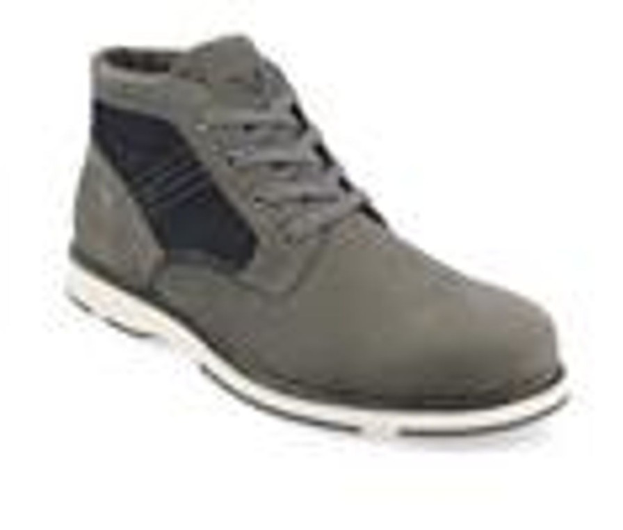 Men Territory Boots | Men'S Territory Redwoods Chukka Boots Grey