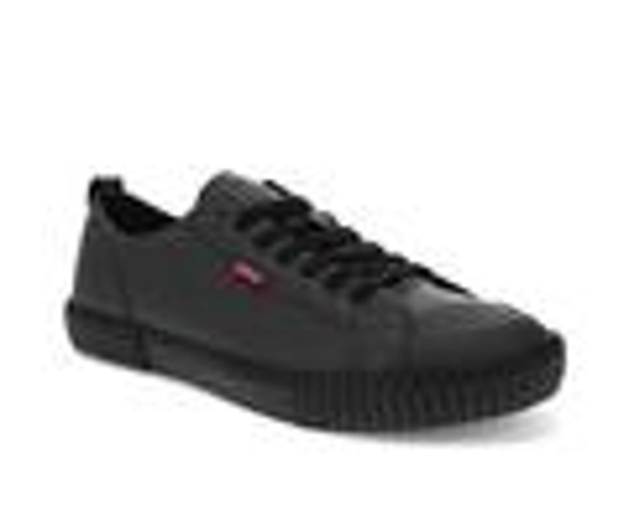 Men Levis Oxfords | Men'S Levis Anikin Nl Casual Shoes Char/Blk