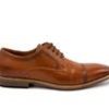 Men Nine West Oxfords | Men'S Nine West Kalani Dress Shoes Cognac