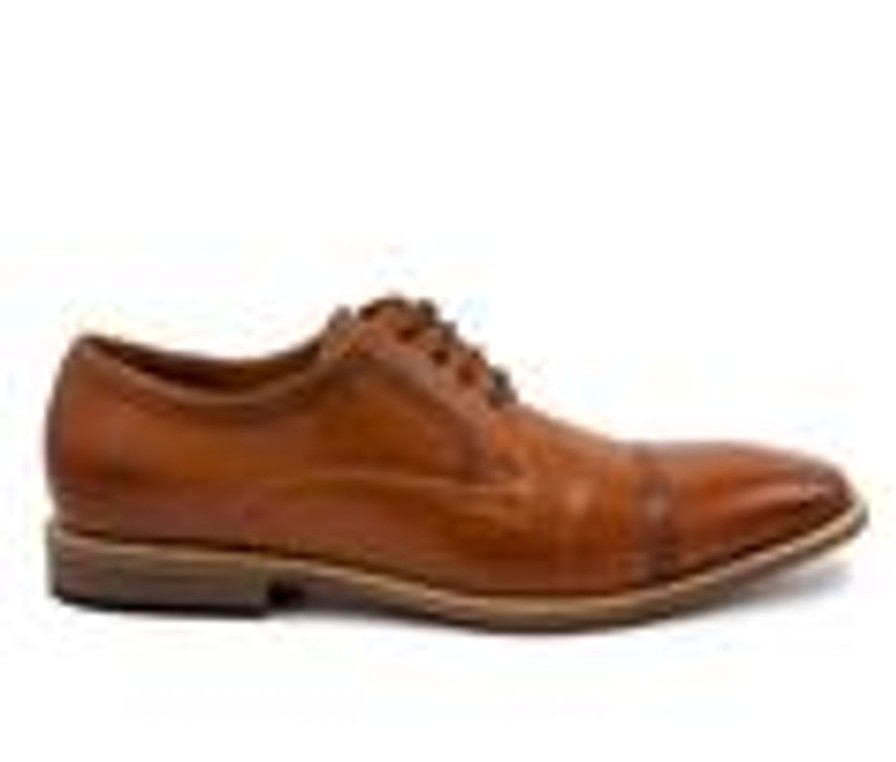 Men Nine West Oxfords | Men'S Nine West Kalani Dress Shoes Cognac