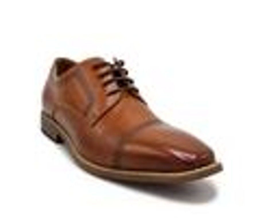 Men Nine West Oxfords | Men'S Nine West Kalani Dress Shoes Cognac