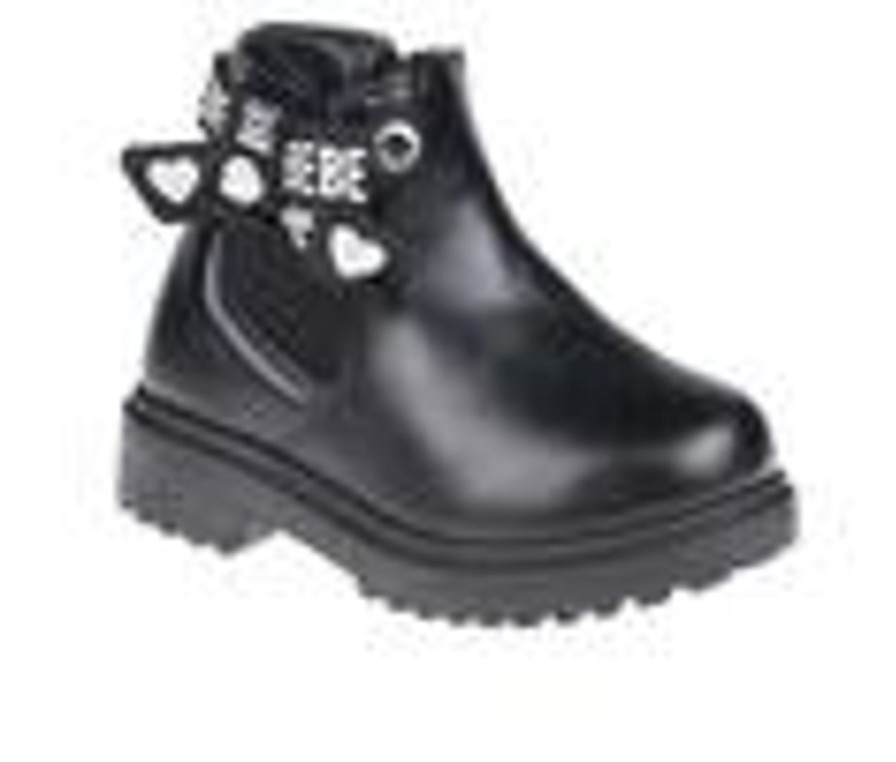 Kids Bebe Boots | Girls' Bebe Toddler Monnie Chelsea Booties Black