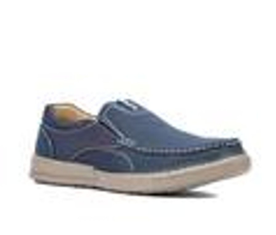 Men Xray Footwear Loafers And Slip-Ons | Men'S Xray Footwear Duane Casual Loafers Navy