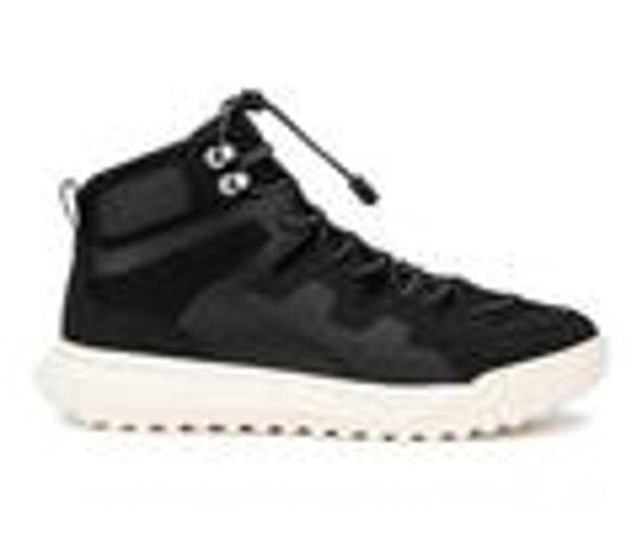 Men Hybrid Green Label High Tops | Men'S Hybrid Green Label Squill High Top Dress Sneakers Black