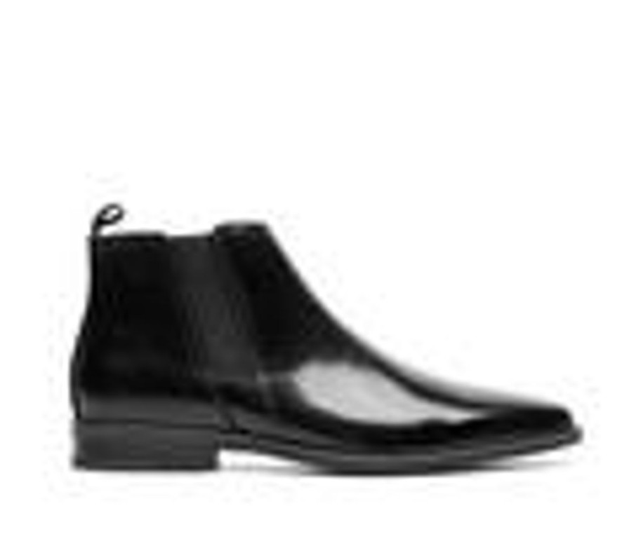 Men Stacy Adams Boots | Men'S Stacy Adams Knox Dress Boots Black