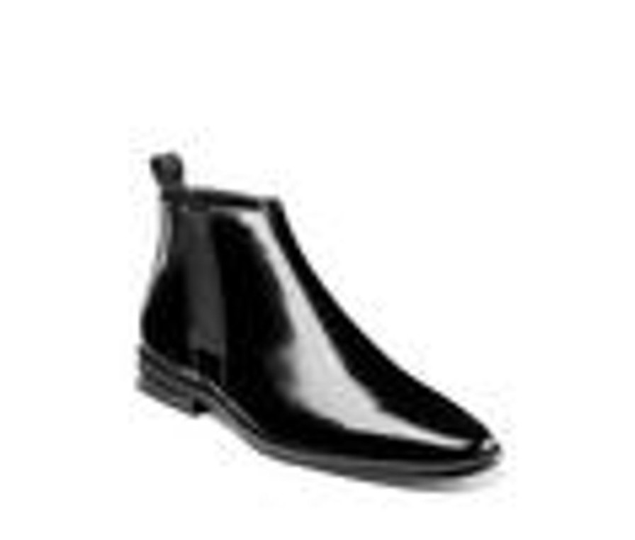 Men Stacy Adams Boots | Men'S Stacy Adams Knox Dress Boots Black