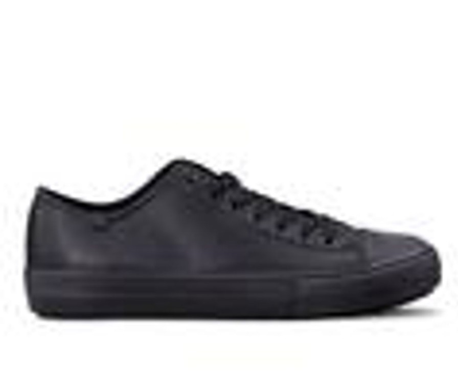 Men Lugz Slip Resistant | Men'S Lugz Stagger Lo Slip Resistant Safety Shoes Black