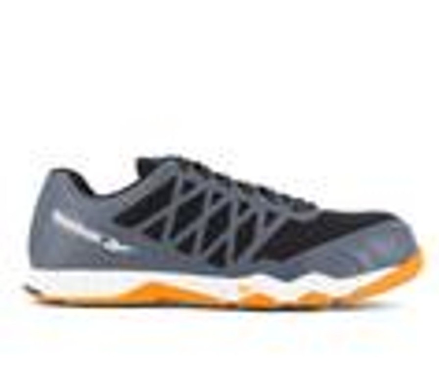 Men REEBOK WORK Electric Hazard | Men'S Reebok Work Speed Tr Work Rb4453 Shoes Grey/Orange