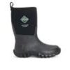 Men Muck Boots Waterproof | Men'S Muck Boots Edgewater Classic Mid Work Boots Black