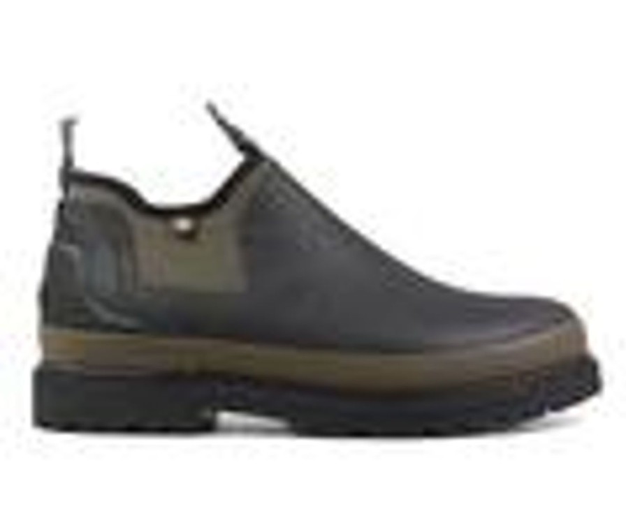 Men Bogs Footwear Soft Toe | Men'S Bogs Footwear Tillamook Bay Work Boots Black