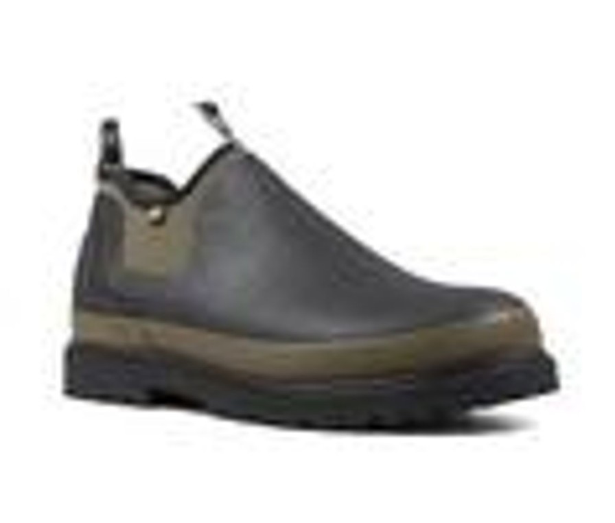 Men Bogs Footwear Soft Toe | Men'S Bogs Footwear Tillamook Bay Work Boots Black