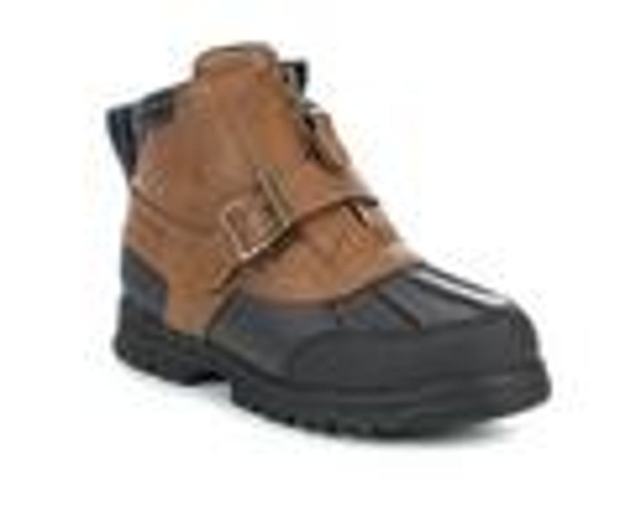 Kids Polo Boots | Boys' Polo Little Kid Country Ii Mid Zip Winter Boots Tan/Chocolate