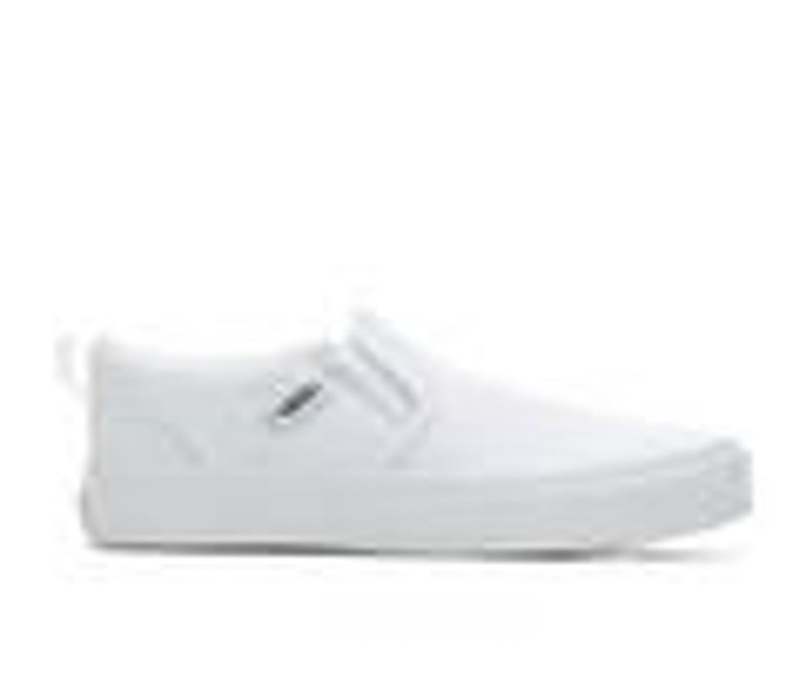 Kids Vans Athletics & Sneakers | Kids' Vans Little Kid & Big Kid Asher Slip-On Skate Shoes Wht/Wht/Wht