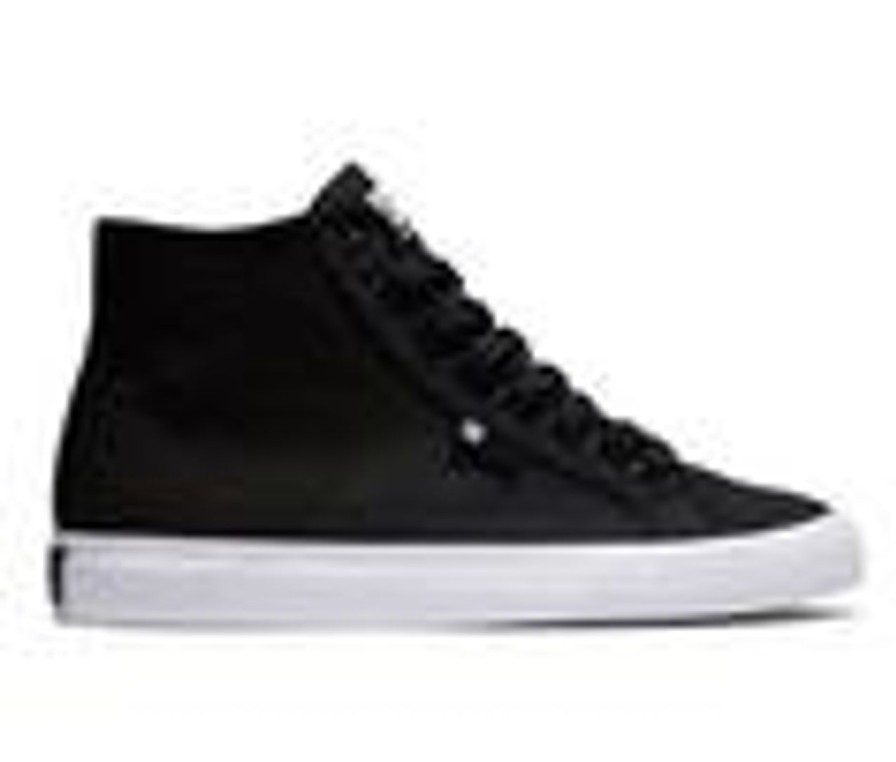 Men DC High Tops | Men'S Dc Manual Hi Txse Skate Shoes Black/White