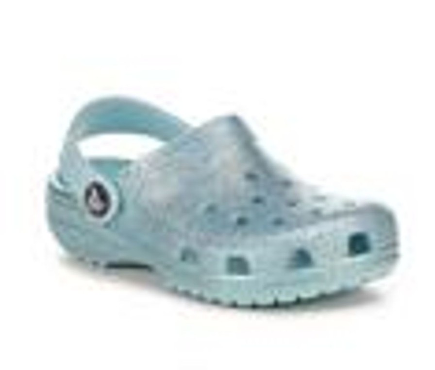 Kids Crocs Sandals | Girls' Crocs Little Kid & Big Kid Classic Glitter 2 Clogs Pure Water