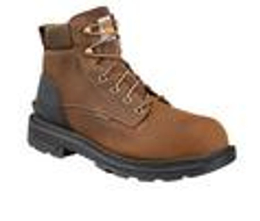 Men Carhartt Waterproof | Men'S Carhartt Ft6500 Ironwood 6 Brown