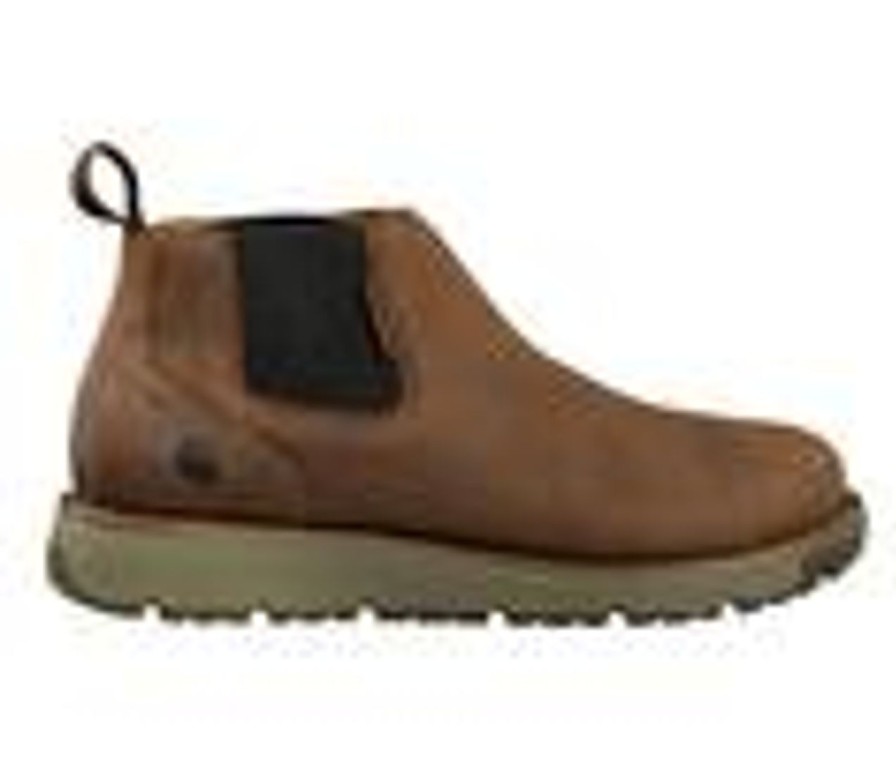 Men Carhartt Soft Toe | Men'S Carhartt Fm4000 Millbrook Romeo 4 Brown