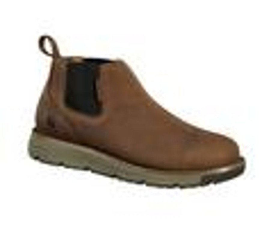 Men Carhartt Soft Toe | Men'S Carhartt Fm4000 Millbrook Romeo 4 Brown