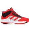 Kids Adidas Athletics & Sneakers | Boys' Adidas Little Kid & Big Kid Cross 'Em Up 5 Wide Width Basketball Shoes Red/Wht/Silver