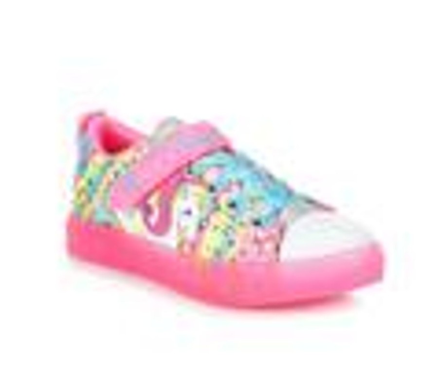 Kids Skechers Casual | Girls' Skechers Twinkle Sparks Ice 10.5-3 Hot Pink/Multi