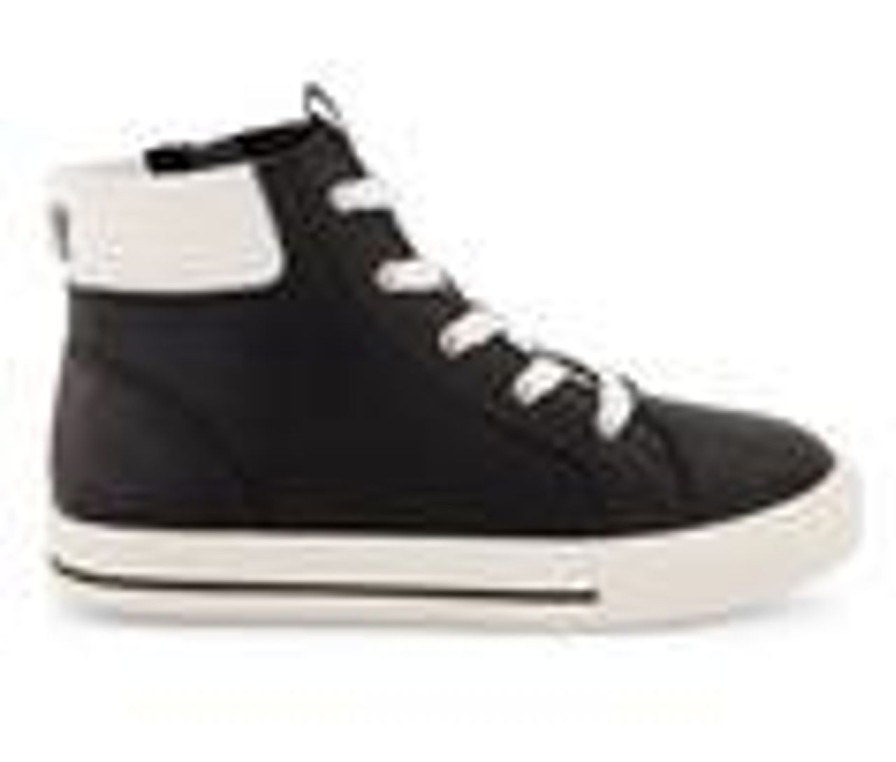 Kids DKNY Boots | Girls' Dkny Little Kid & Big Kid Hannah Jet High Top Sneakers Black