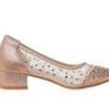 Kids Badgley Mischka Sandals | Girls' Badgley Mischka Little Kid & Big Kid Ophelia Low Dress Shoes Rose Gold