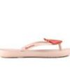 Kids Ipanema Sandals | Girls' Ipanema Little Kid & Big Kid Wave Heart Ii Flip-Flops Pink/Red