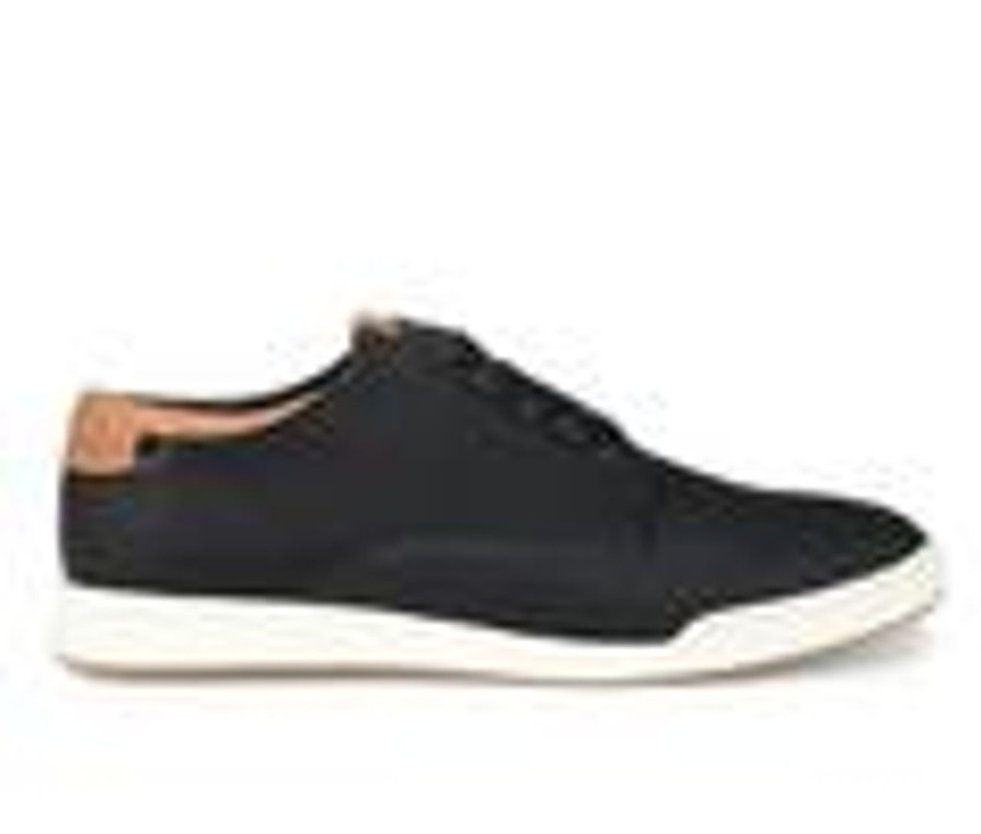 Men Vance Co. Oxfords | Men'S Vance Co. Aydon W Casual Oxfords Black Wide