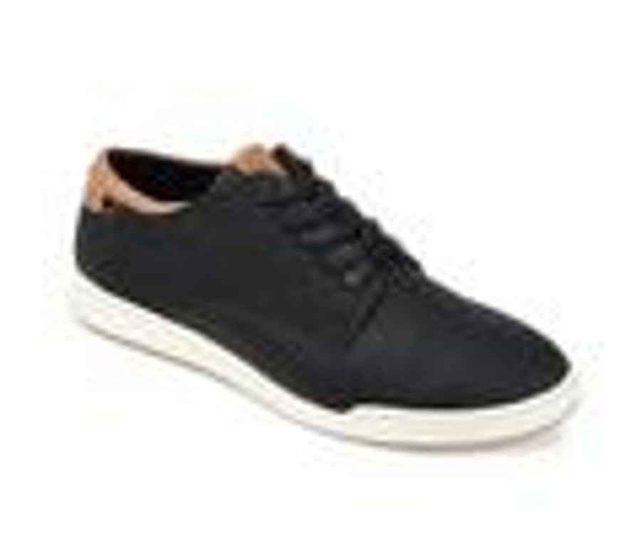 Men Vance Co. Oxfords | Men'S Vance Co. Aydon W Casual Oxfords Black Wide