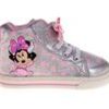 Kids Disney Sandals | Girls' Disney Minnie Hrty Stps6-11 Silver/Pink