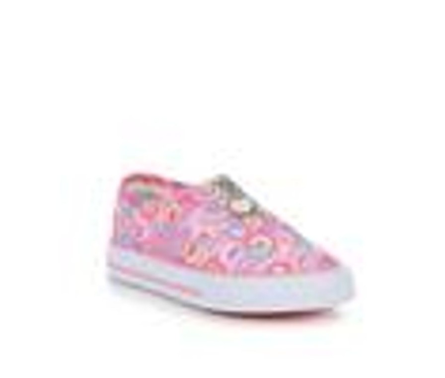 Kids Paris Blues Athletics & Sneakers | Girls' Paris Blues Toddler & Little Kid Lena Slip-On Sneakers Rainbow Print