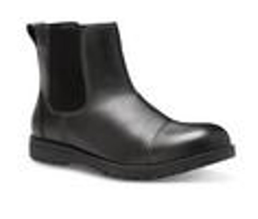 Men Eastland Boots | Men'S Eastland Drew Dress Chelsea Boots Black