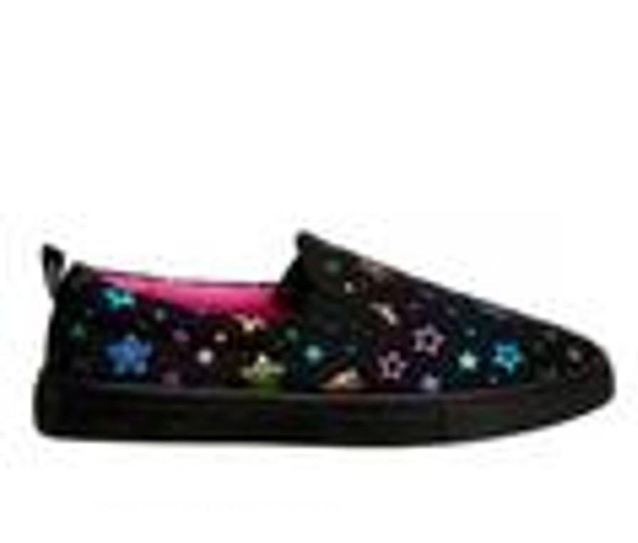 Kids Nanette Lepore Casual | Girls' Nanette Lepore Little Kid & Big Kid Slip-On Canvas Sneakers Black