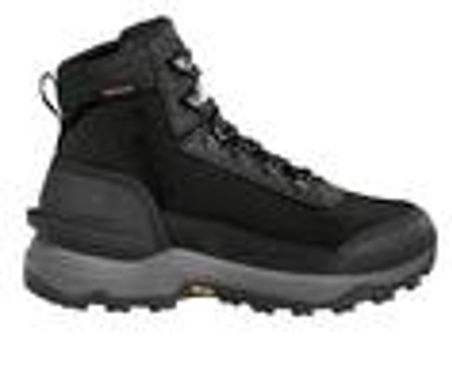 Men Carhartt Soft Toe | Men'S Carhartt Fp5071 Outdoor Hike Wp Soft Toe Work Boots Black