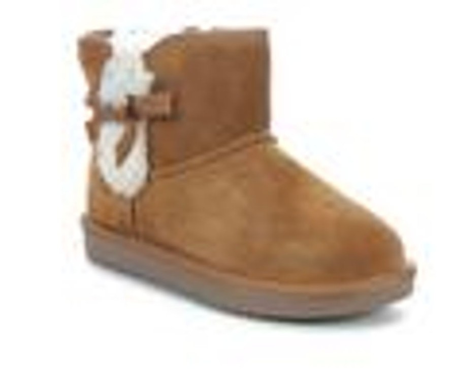 Kids Koolaburra by UGG Boots | Girls' Koolaburra By Ugg Little Kid & Big Kid Victoria Mini Winter Booties Chestnut