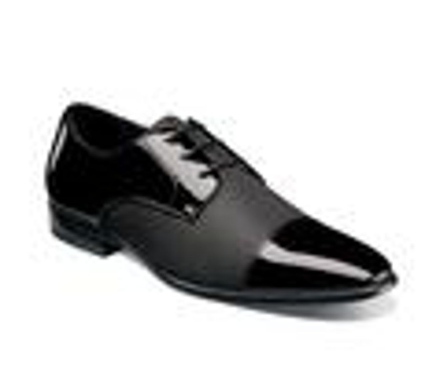 Men Stacy Adams Oxfords | Men'S Stacy Adams Pharoah Dress Shoes Black