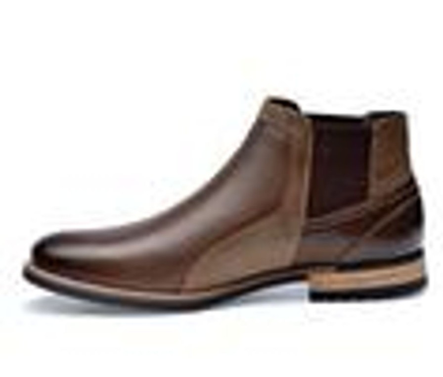 Men Pazstor Boots | Men'S Pazstor Mauri West Chelsea Dress Boots Chesnut