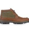 Men Clarks Waterproof | Men'S Clarks Maplewalk Moc Toe Casual Boots Brown Combi