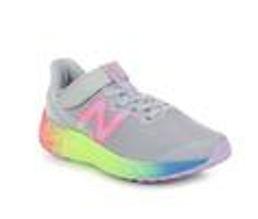 Kids New Balance Athletics & Sneakers | Girls' New Balance Little Kid Arishi V4 Paarikg4 Wide Width Running Shoes Alum/Lilac/Pink