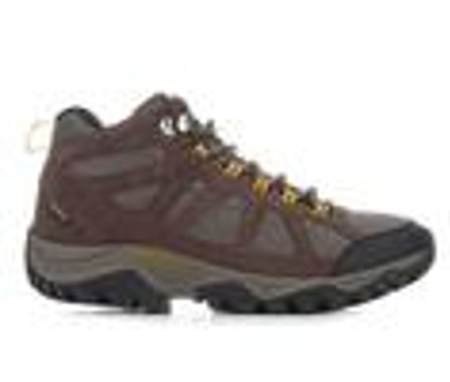 Men Merrell Hiking And Hunting | Men'S Merrell Oakcreek Mid Waterproof Hiking Boots Espresso