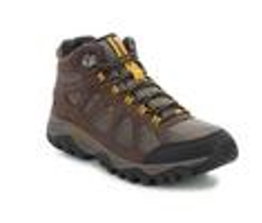 Men Merrell Hiking And Hunting | Men'S Merrell Oakcreek Mid Waterproof Hiking Boots Espresso